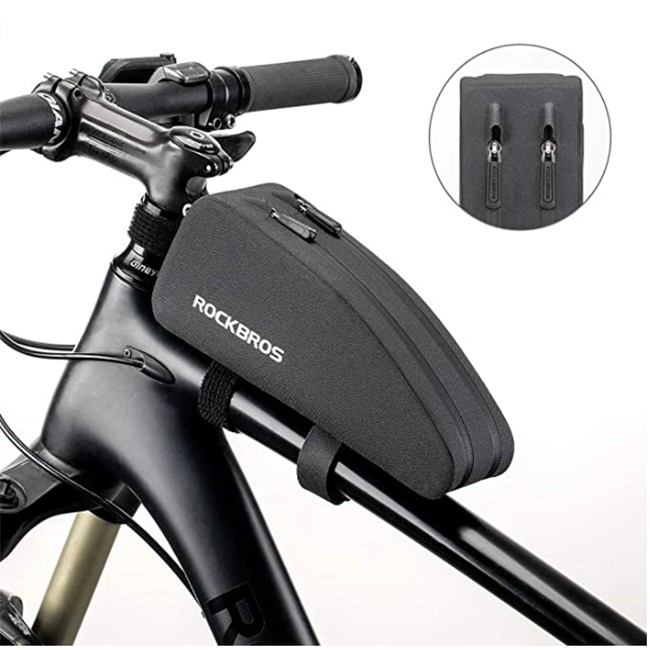 ROCKBROS Bicycle Bag Waterproof Cycling Top Front Tube Frame Bag Large