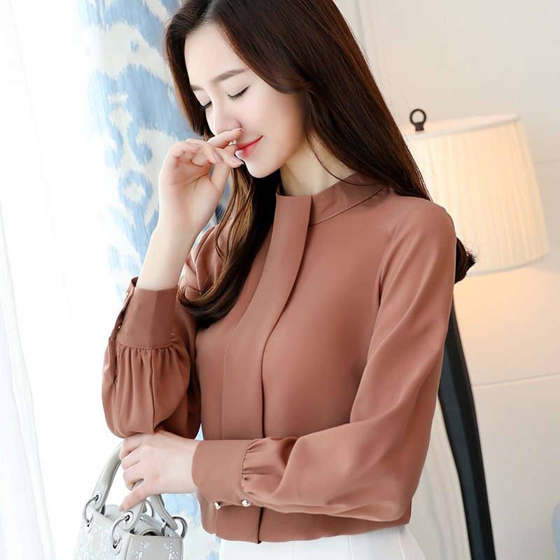 long sleeve evening blouse