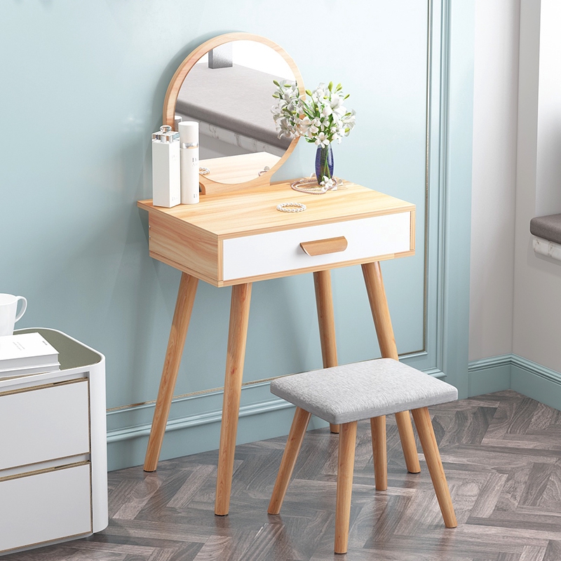 🚤Youmanni🚤Solid wood legs dressing table bedroom furnitune nordic