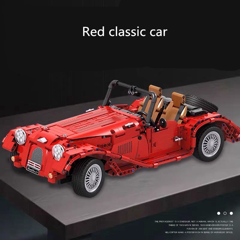 red convertible toy car