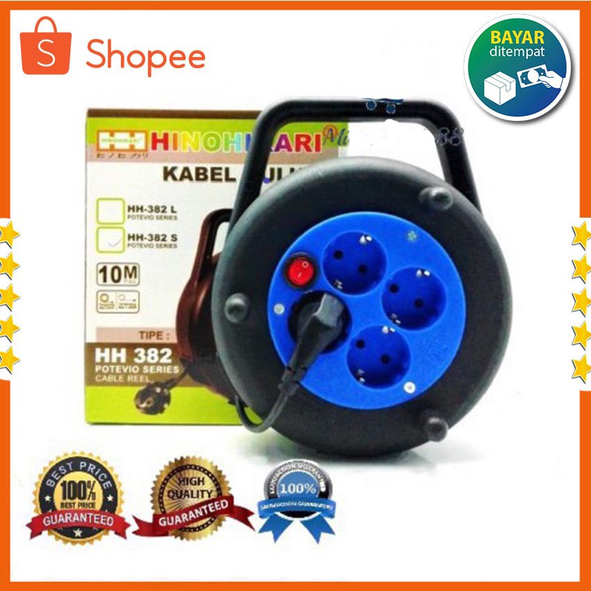 Hinohikari cable roll cable roll cable box hinohikari standard sni 10m ...