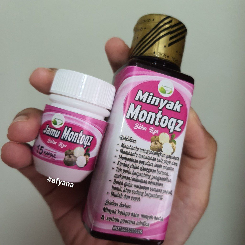 Montoqz Oil & Jamu Montoqz ( Bust Enhancement ) Shopee Singapore