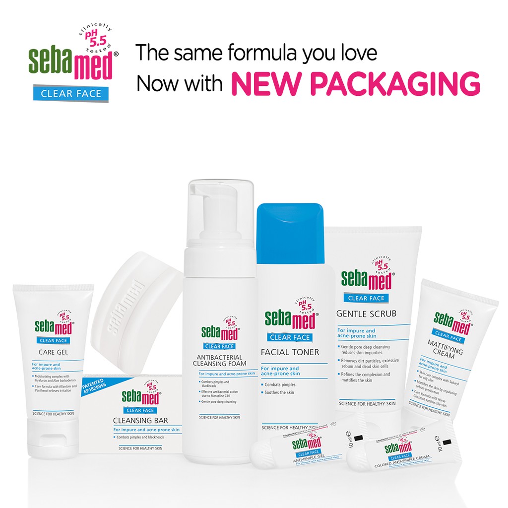 sebamed clear face cleansing bar ph5 5