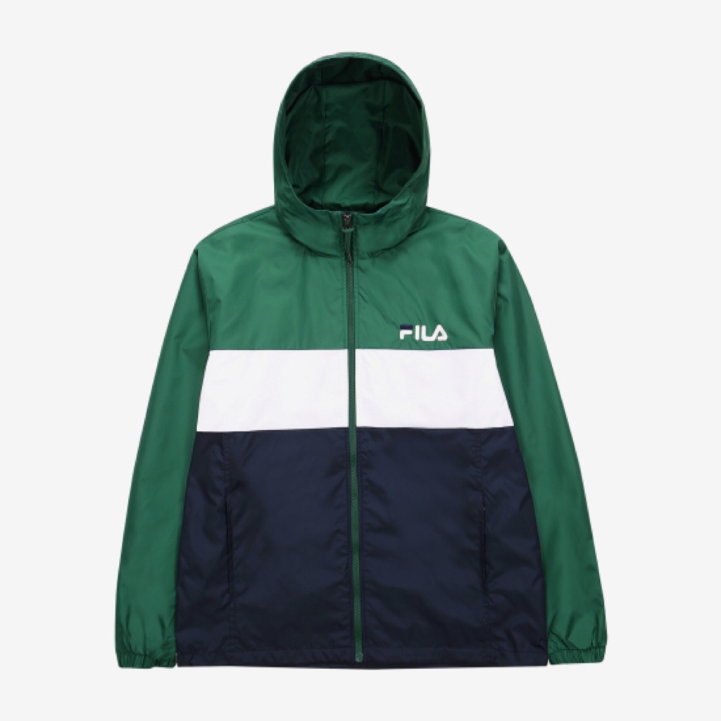 fila windbreaker black
