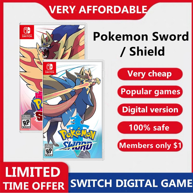 pokemon sword and shield digital price