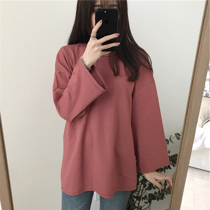 korean long tops