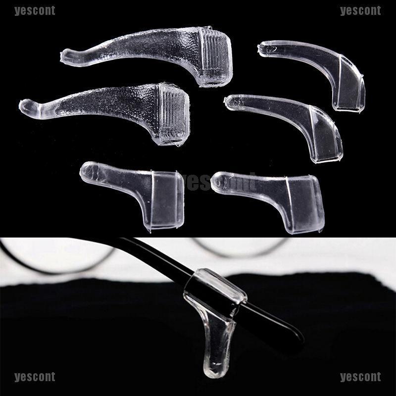 10pairs Anti Slip Glasses Ear Hooks Tip Eyeglasses Grip Temple Holder