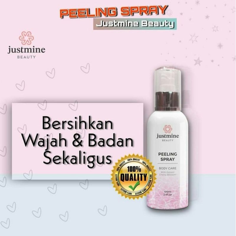 peeling spray justmine