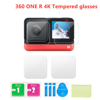Insta360 ONE R 1 Inch Edition Tempered Glass Film Lens Cover Insta 360 ONE R 4k Wide Angle Panoramic Camera Len Film Tempered Glasses Protection Accessories