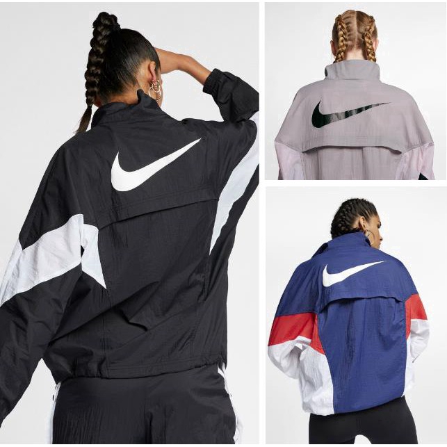 big nike logo jacket