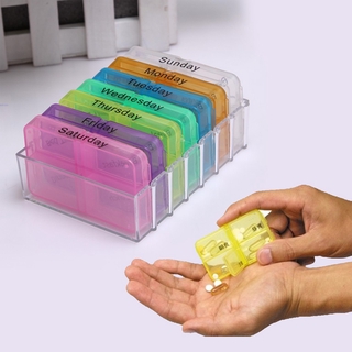 Medicine Storage Pill 7 Day Sorter Box Container Case #1