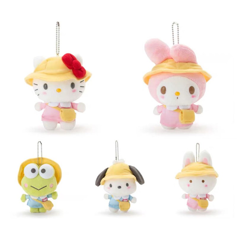 hello kitty frog plush