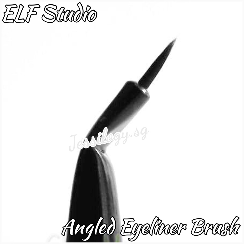 Elf Studio Angled Eyeliner Brush E L F Cosmetics Angled Eyeliner Brush Shopee Singapore