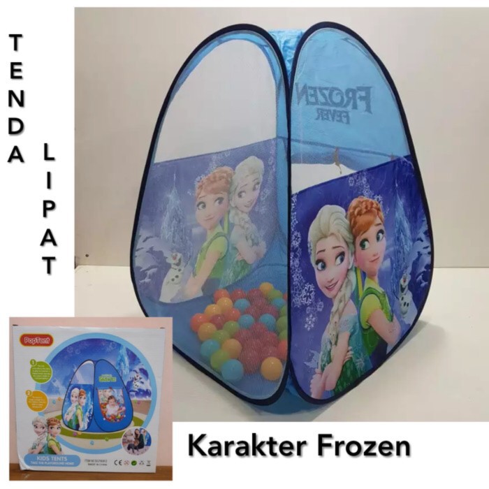 triangular play tent