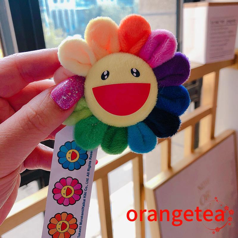 Takashi Murakami Flower Keychain Pink