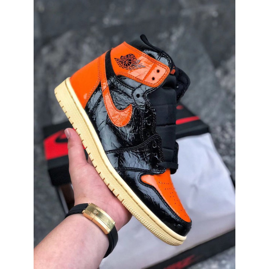 shattered backboard patent leather