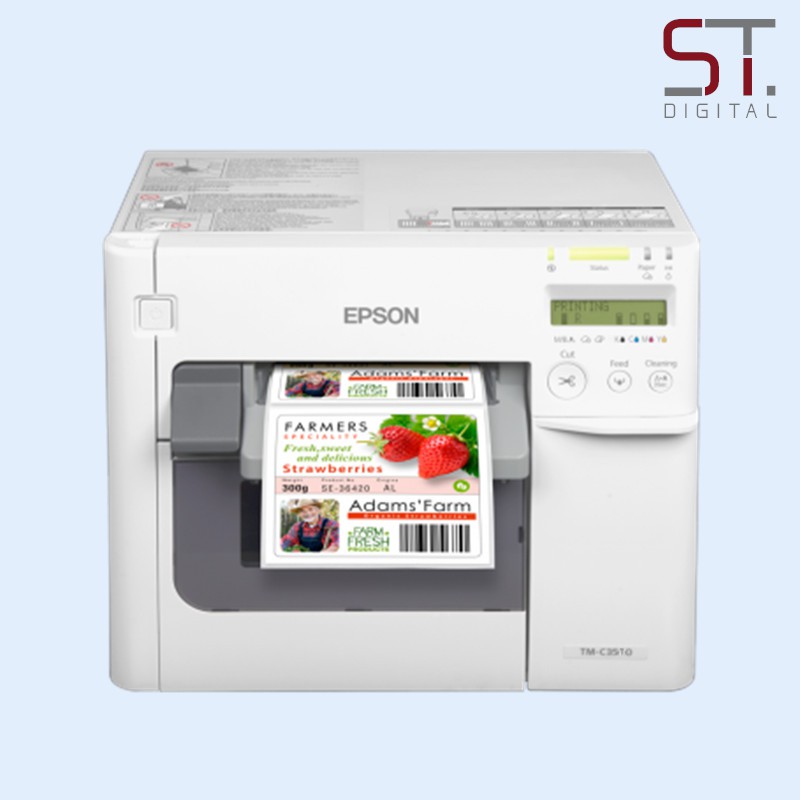 Epson Colorworks Tm C3510 Color Label Printer Shopee Singapore 7445