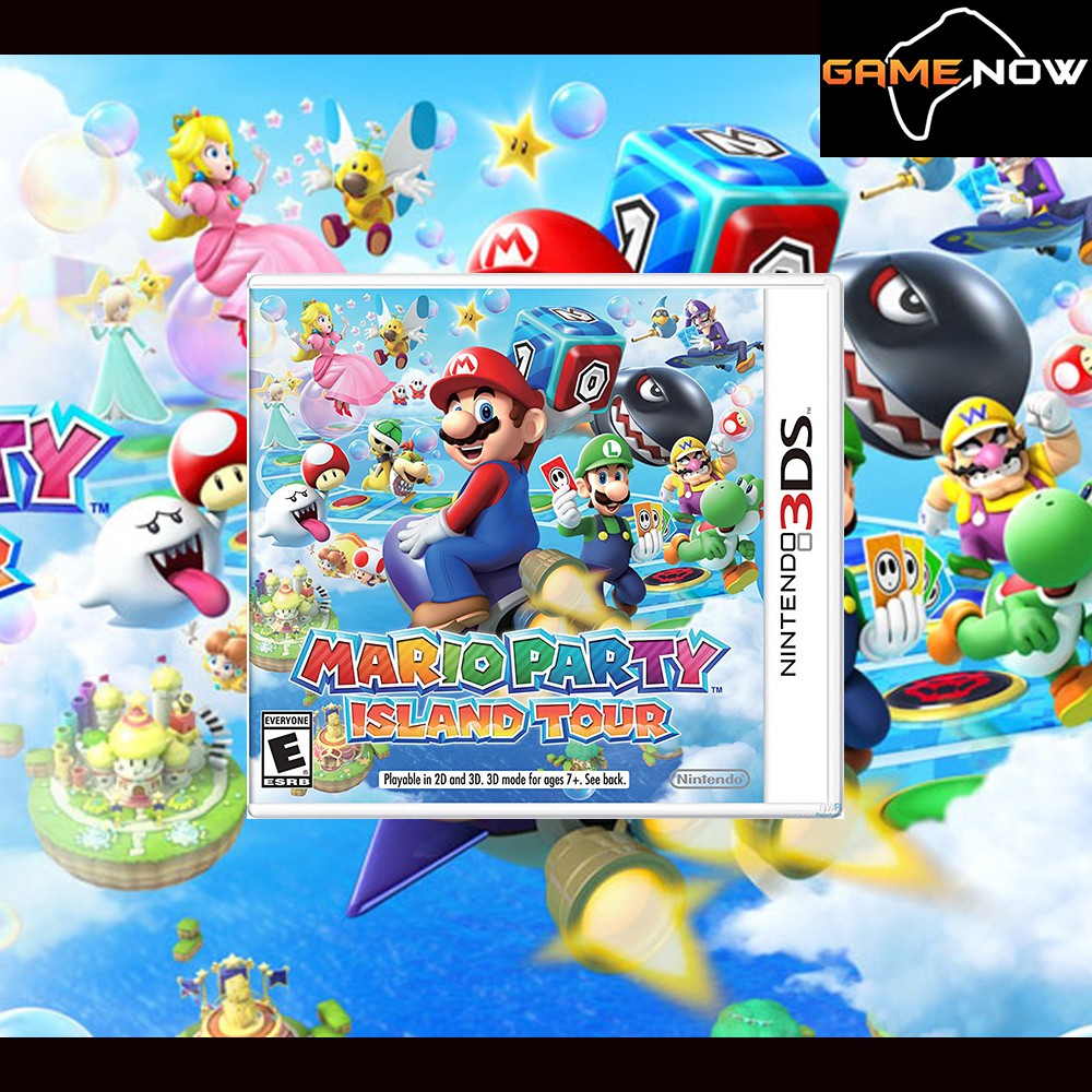 mario party island 3ds