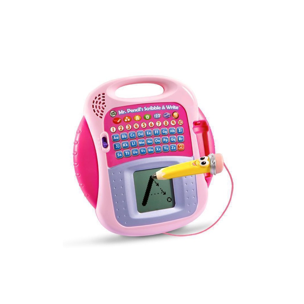 leapfrog mr pencil scribble and write pink