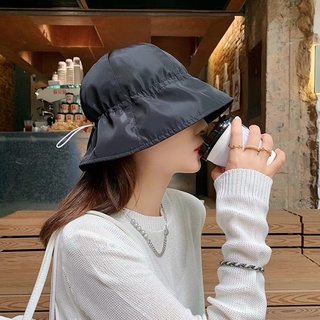 Image of thu nhỏ Women Men Summer Sun Protector Adjustable Bucket Hats/Fashion Casual Breathable Anti UV Quick-dry Wind Rope Cap / Outside Travel Beach Fisherman Bucket Hat #0