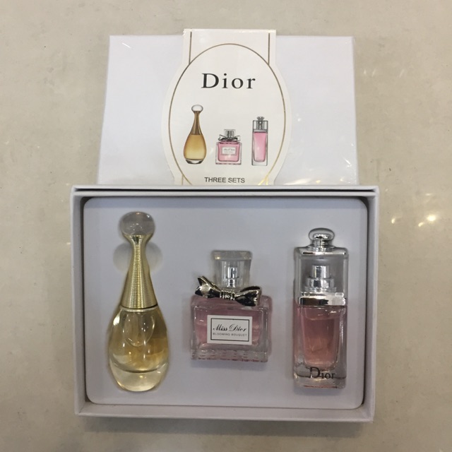 dior parfum mini set