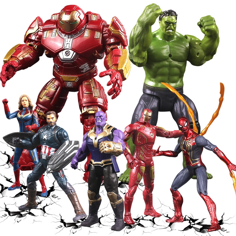 superhero action figure collection