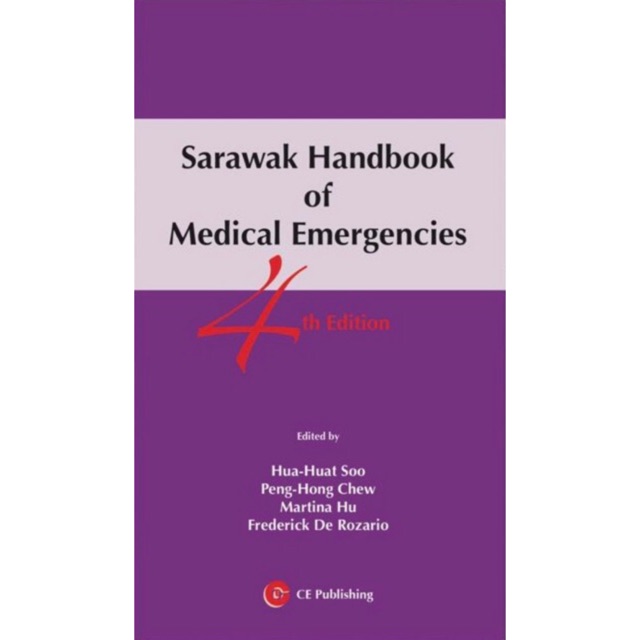Sarawak Handbook Of Medical Emergencies 4th Edition 20th Anniversary Edition Ready Stock Shopee Singapore