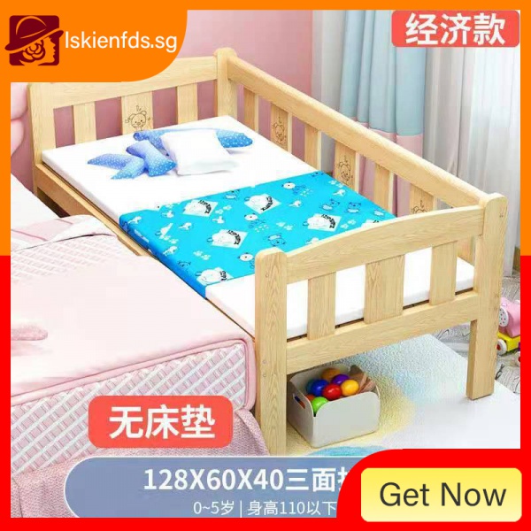 Baby Bed Baby Cot Attached to Parents Bed with Staircase pagar katil