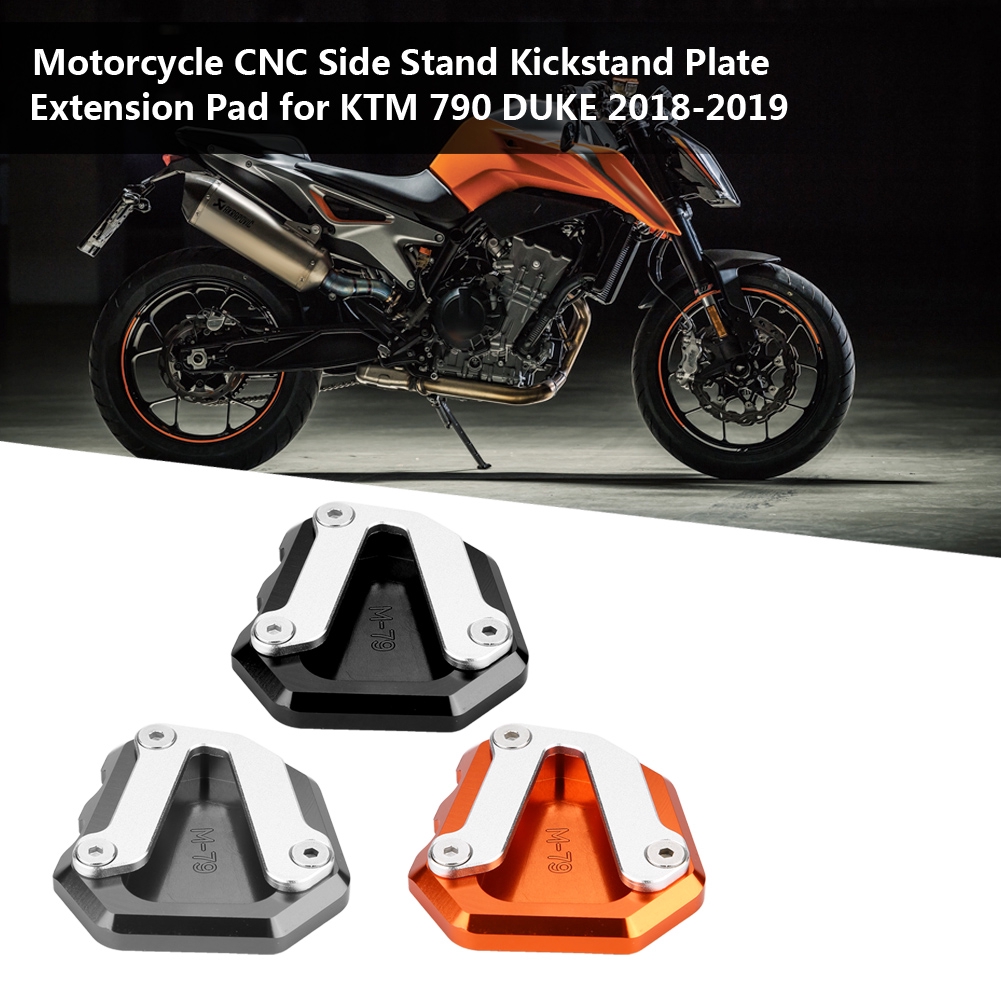 motorcycle side stand plate