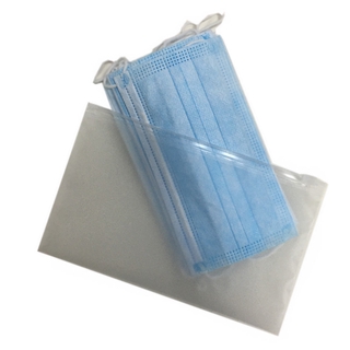 Download Spot supply CPE frosted zipper bag disposable mask packaging bag transparent | Shopee Singapore