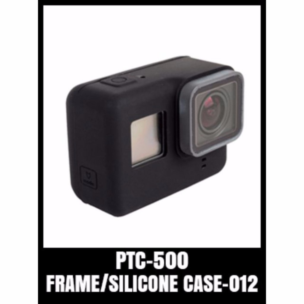 Gopro Hero 5 6 7 Black Silicon Case Ptc 500 Shopee Singapore