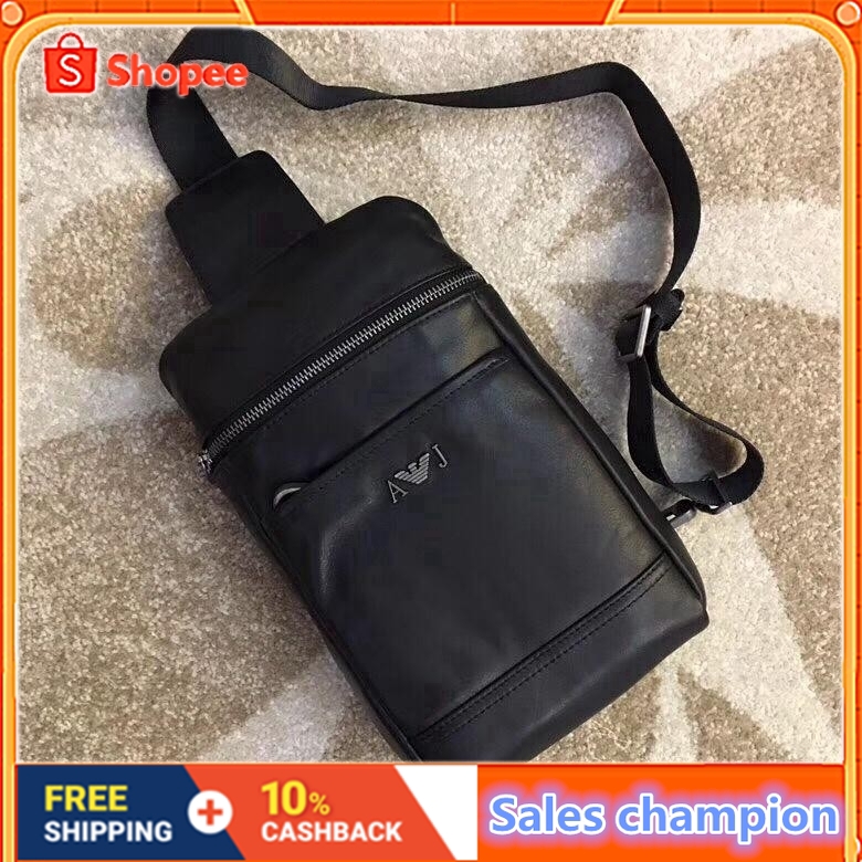 armani chest bag