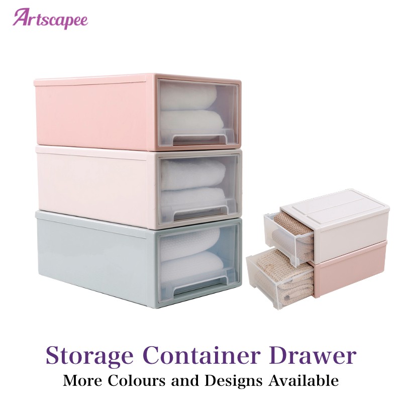 Storage Box Container Stackable Shopee Singapore