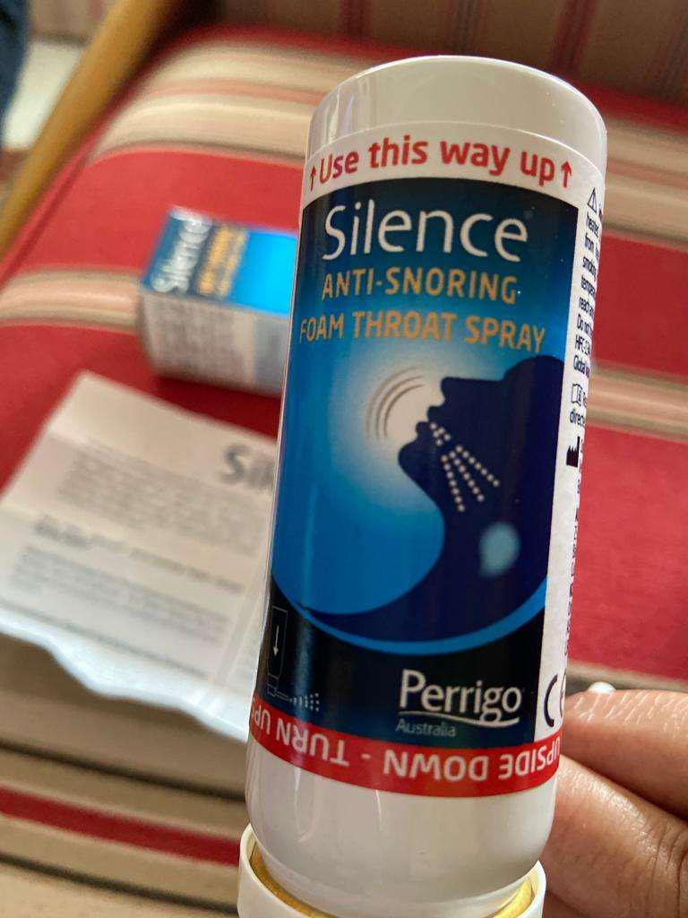 Silence AntiSnoring Throat Spray 50ml Shopee Singapore