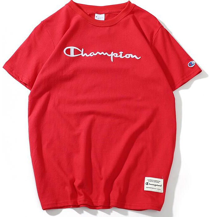 t shirt champion red