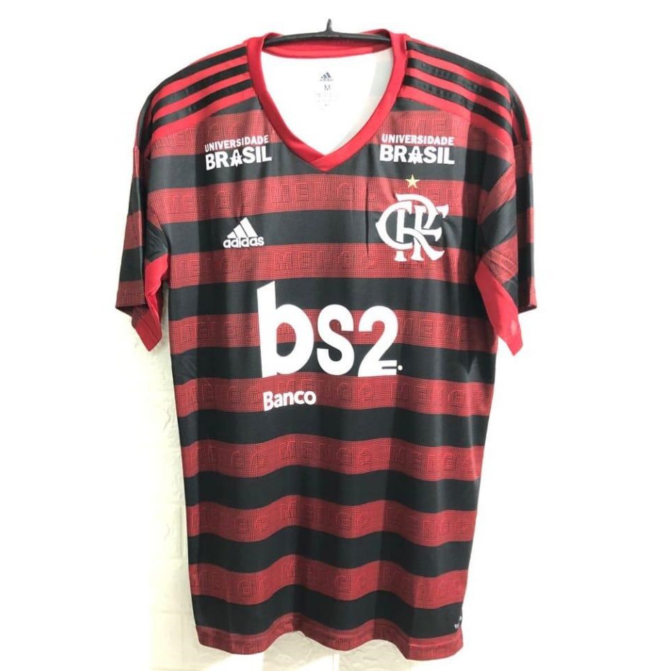 Flamengo Home Jersey FULL SPONSOR 2019 