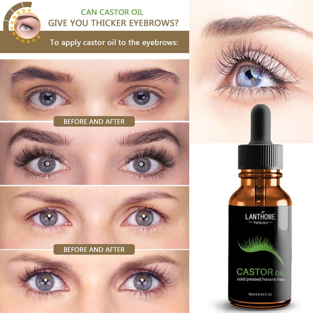 Hair Growth Serum Eyelash Growth Lifting Castor Oil Liquid Vitamins Moisturize Shopee Singapore