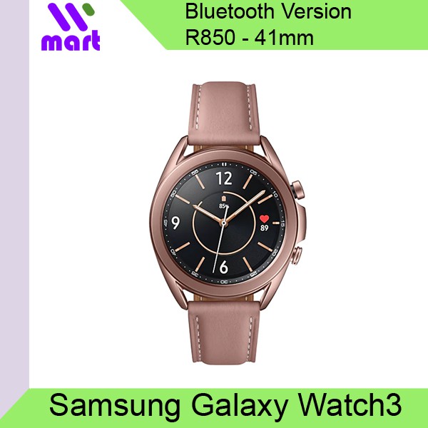 Samsung Galaxy Watch3 41mm Available In Bluetooth Version R850 And Lte Version R855 Shopee Singapore