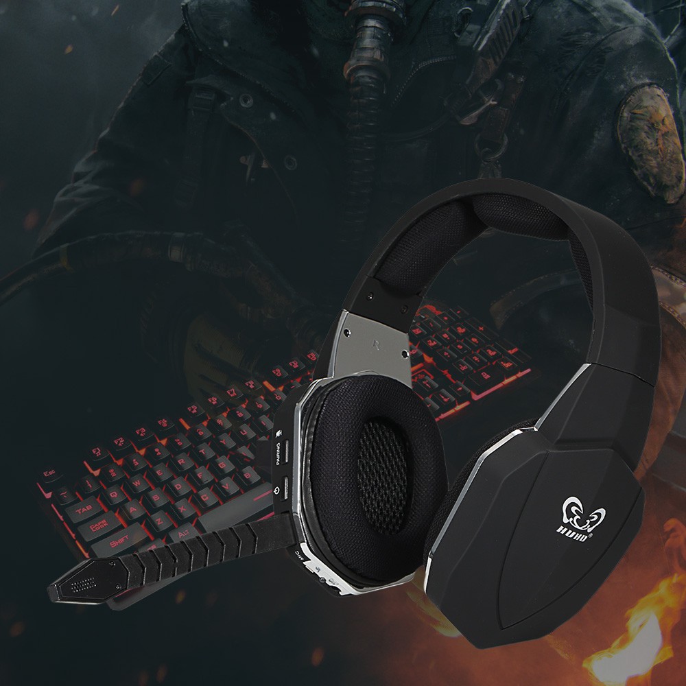 huhd 2.4 ghz wireless gaming headset