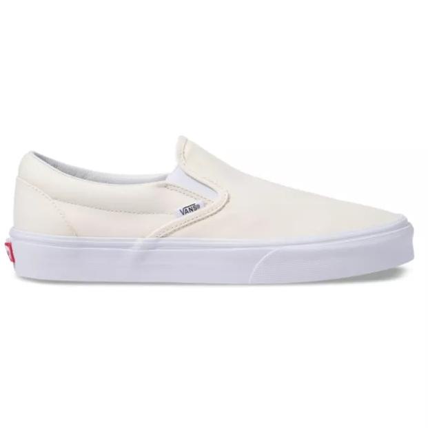 white low cut vans