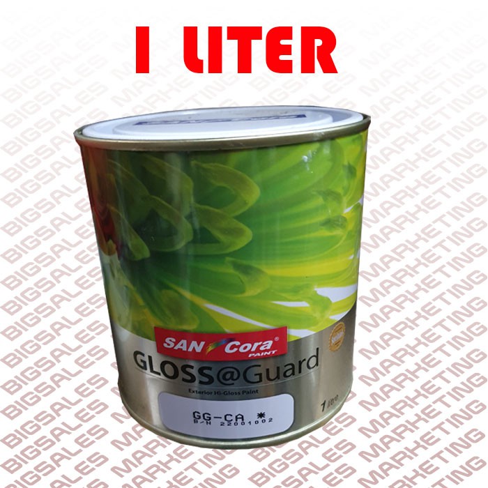 1 Liter SANCORA Gloss Guard Paint Glossy  Wood Or Metal 