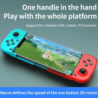 Wireless Bluetooth 5.0 Gamepad Telescopic Gaming Controller For Android IOS Phone PC PS4 Handle Joystick