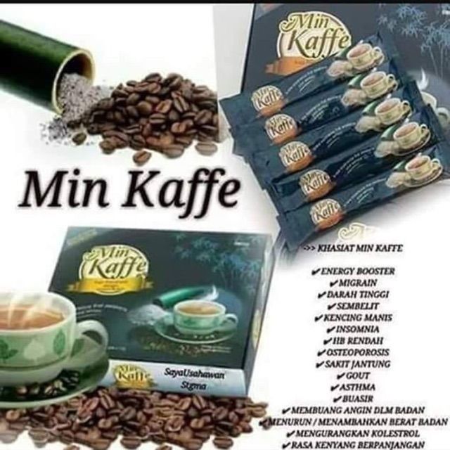 Min Kaffe Kopi Pracampur Dengan Garam Buluh Shopee Singapore