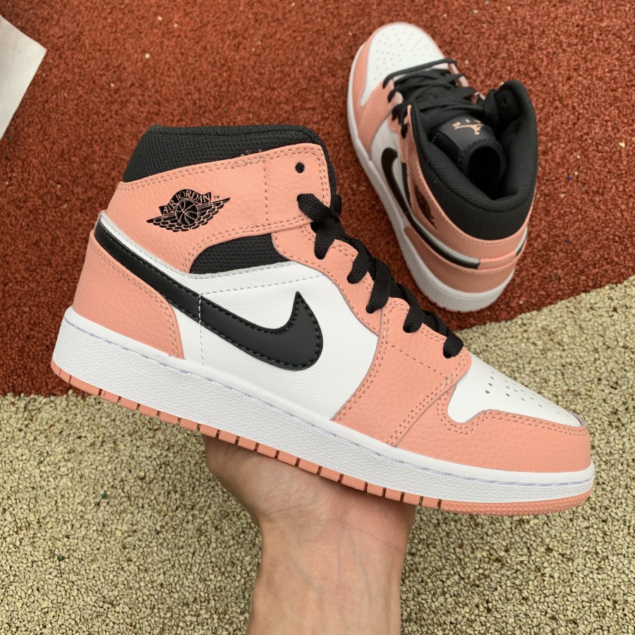 retro 1 pink white