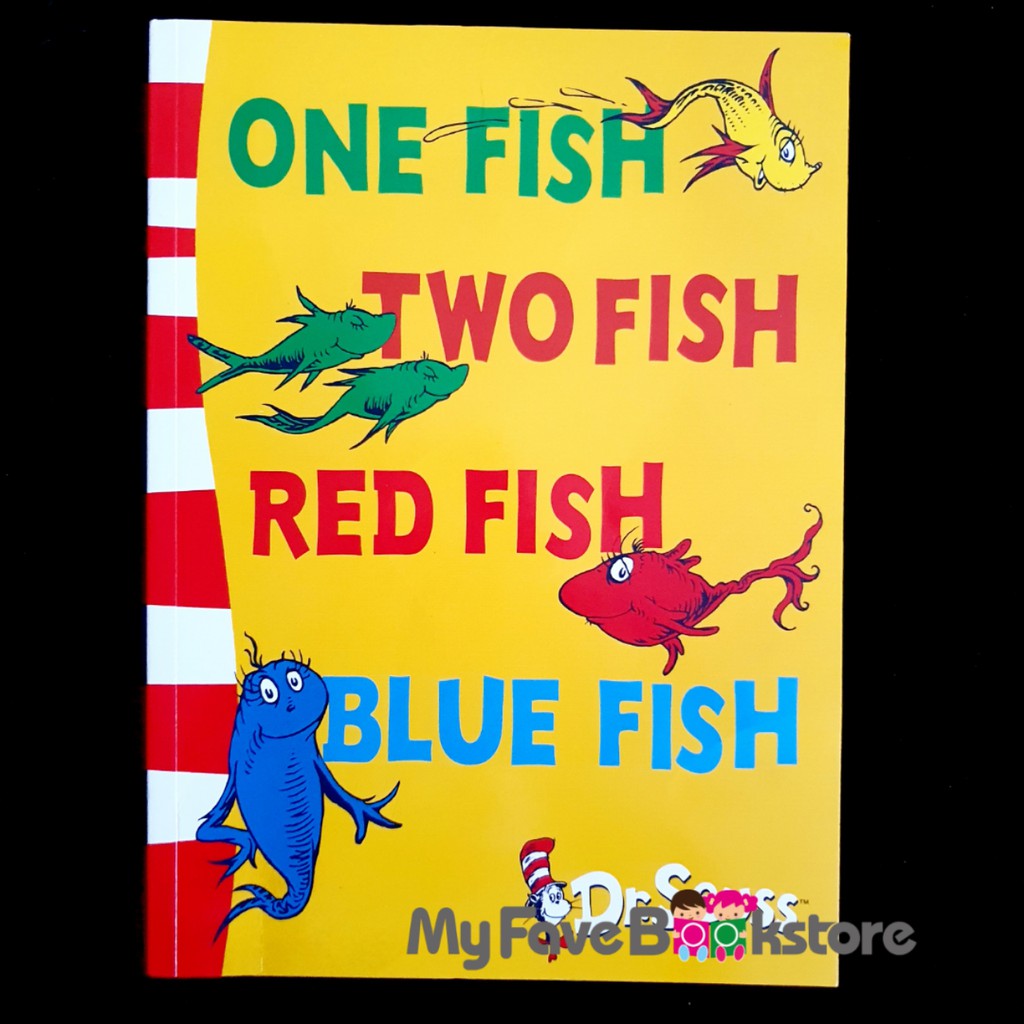 [SG Stock] *Paperback* Dr. Seuss Book: One Fish Two Fish Red Fish Blue ...
