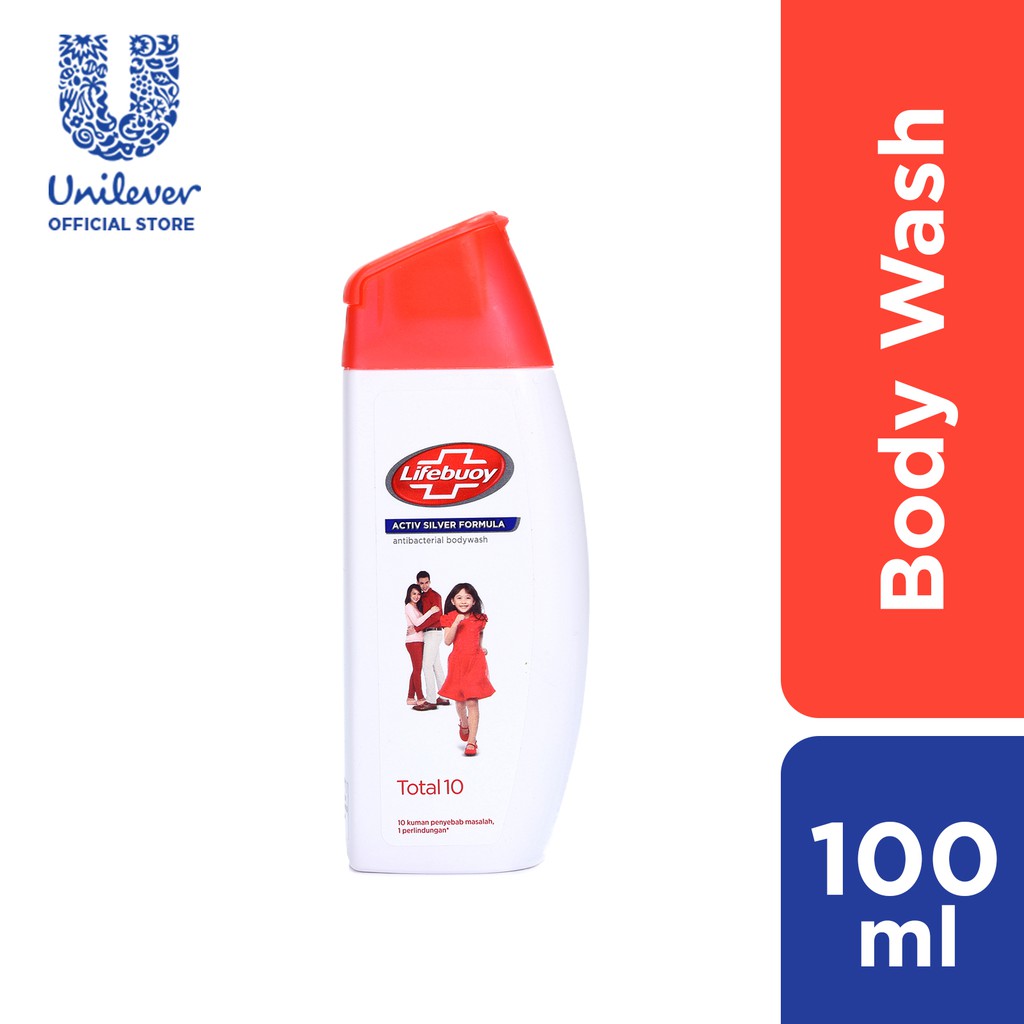 Lifebuoy Total 10 AntiBacterial Body Wash 100ml Shopee Singapore
