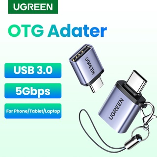 Ugreen  USB C to USB 3.0 Adapter USB C OTG Adapter Type C Thunderbolt 3 Male to USB 3.0 A Female Aluminum Converter