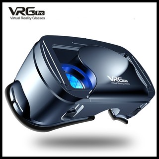 🔥PROMO IN STOCK🔥Original VRG Pro 3D VR Glasses Virtual Reality Full Screen Visual Wide-Angle VR Glasses For 5 to 7 Inch Smartphone Eyeglasses Devices