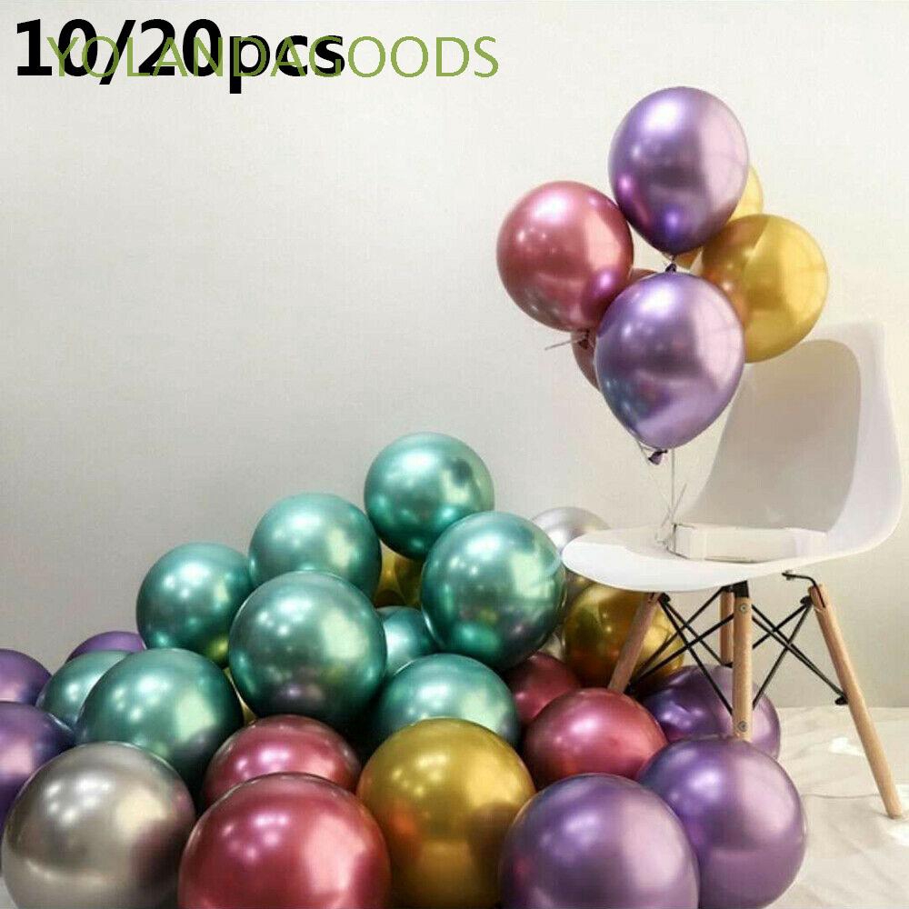 10 20pcs Diy Gifts Party Supplies Metallic Wedding Decoration