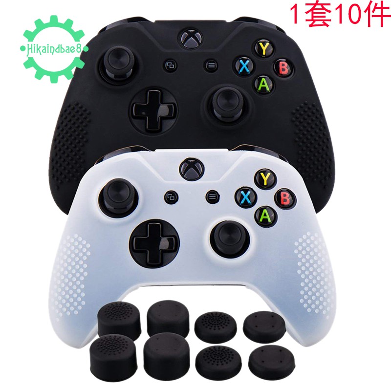 Silicone Rubber Cover For Xbox One S X Controller Black White Shopee Singapore